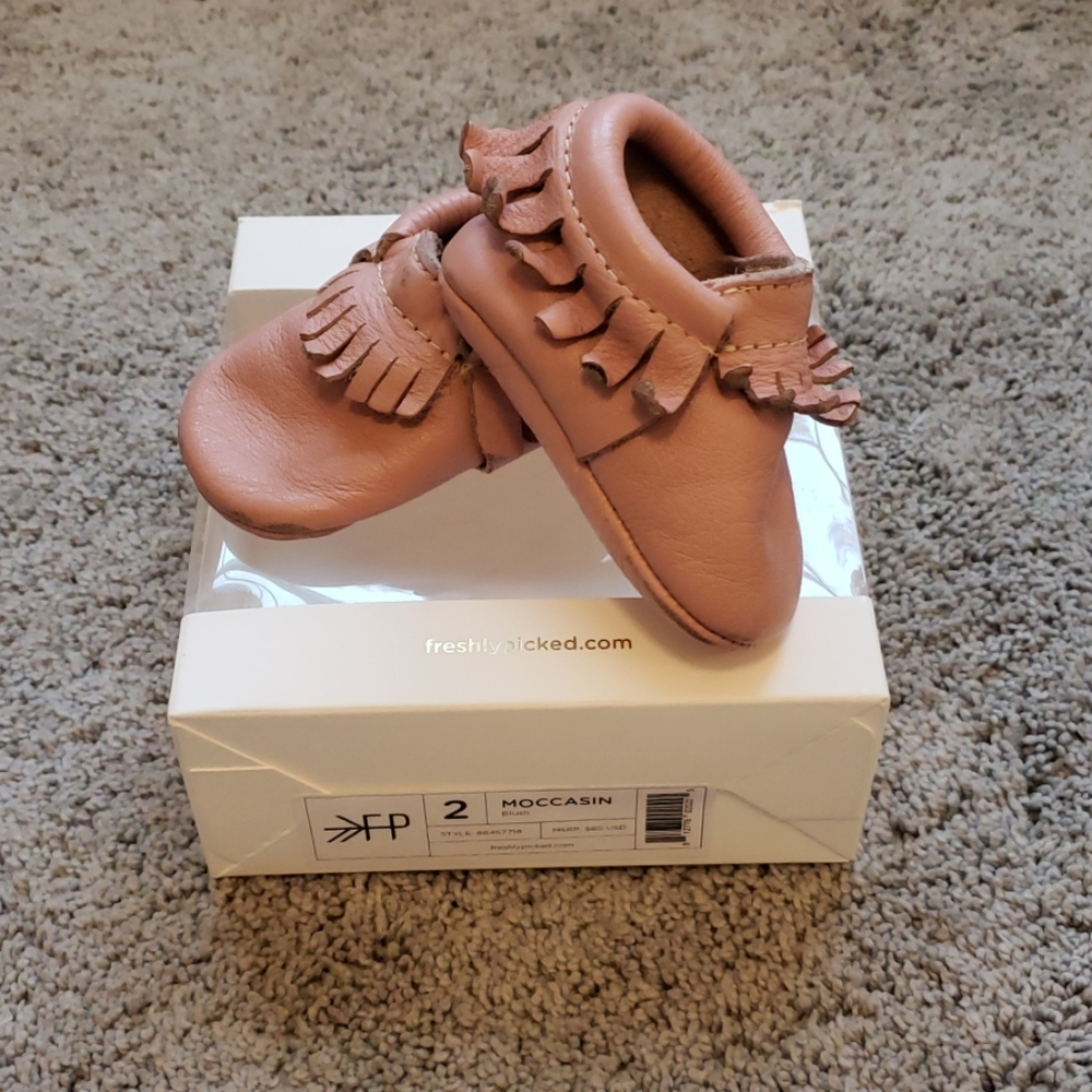 Freshly picked moccasins